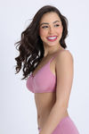 Zivame Double Layered Non Wired 3/4th Coverage Tshirt Bra (Pack of 2) - Multicolor — thumbnail 3